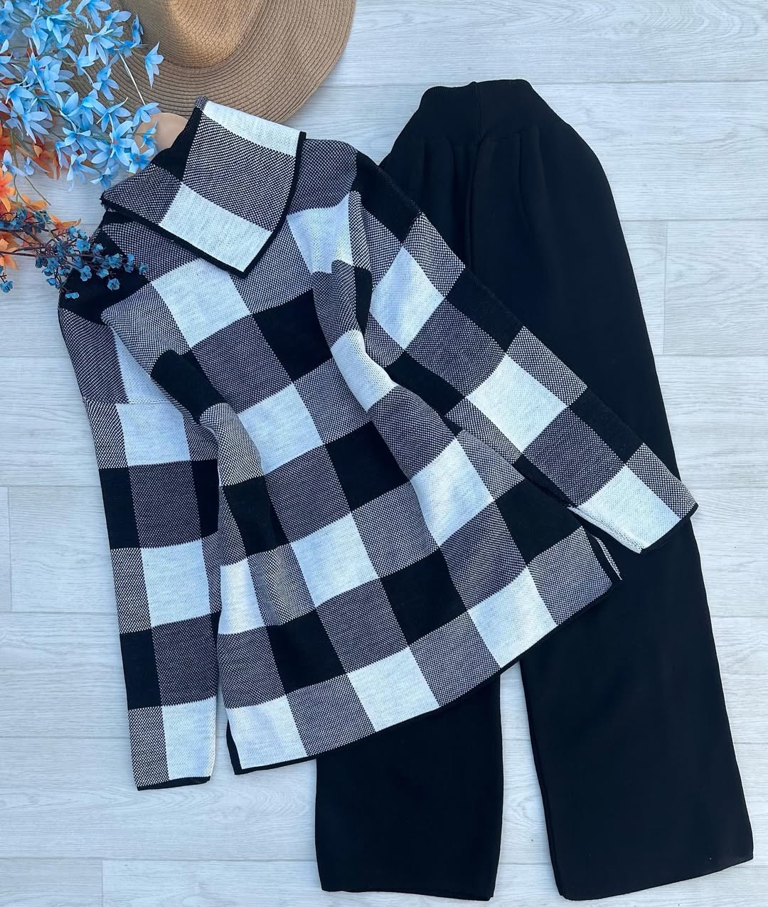 2 piece set high quality - black color available